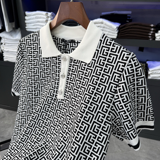 Balmain Paris Premium Triko Polo Yaka