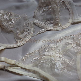 Vintage Rose Bra Set