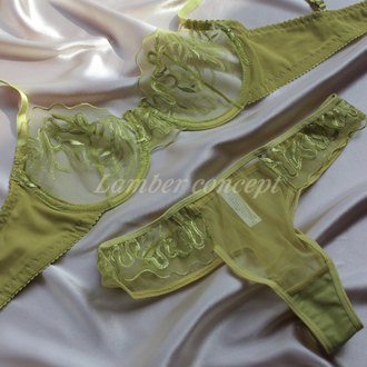 Grenny Plum Bra Set