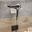 Saç Kurutma Makinesi Tutacağı, Beyaz Fön Makinesi Banyo Rafı