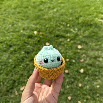 Yeşil Dumpling Kadife