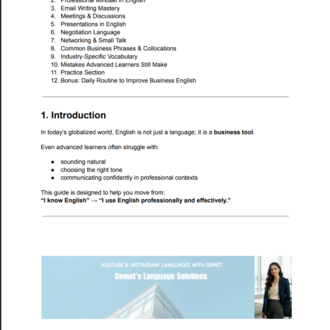 Business English Booklet