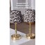 Leopar detaylı masa lambası