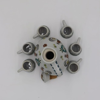 Ulmer Keramik Folk Art Karaf Set