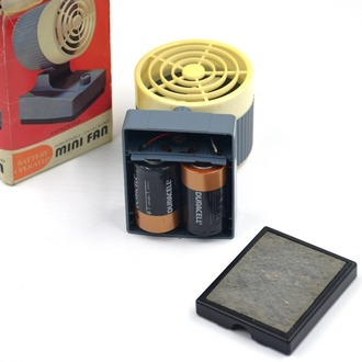 Vintage Mini Fan by Lucky Clover Toys