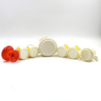 Vintage Oyuncak Plastik Çay Seti