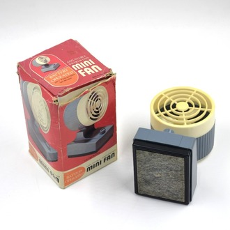 Vintage Mini Fan by Lucky Clover Toys