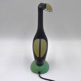 Vintage Flamingo Halojen Masa Lambası, 1990s