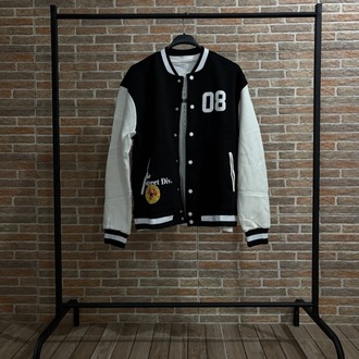 KoyuXam – Unisex Kolej Ceket (Siyah/Ekru)