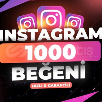 [YÜKSEK KALİTE] İNSTAGRAM 1.000 BEĞENİ [DÜŞMEZ]