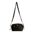 El Örgüsü Saplı Deri Camera Bag