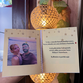 Kişiye Özel Fotoğraflı Tanışma Hikayesi Kitabı