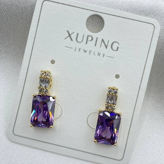 Xuping Küpe (Mor)