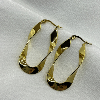 Gold Marka Muadili Çelik Küpe 