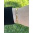 Erkek Gold 21 cm Uzunluğunda Çelik Bileklik