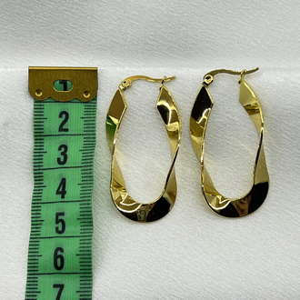 Gold Marka Muadili Çelik Küpe 
