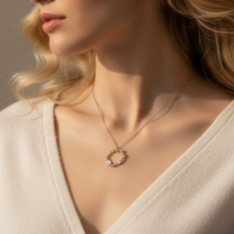 Couronne Florale Necklace