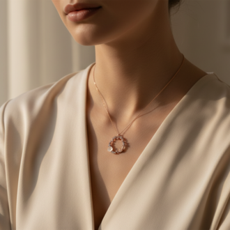 Couronne Florale Necklace