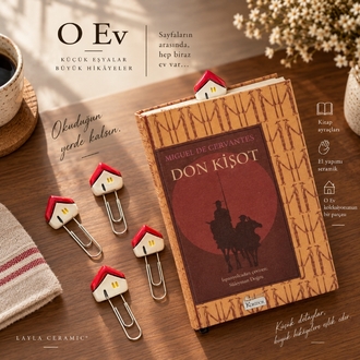 O Ev Seramik Kitap Ayracı