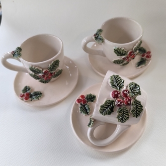 Kokina Çay /Nescafe Fincani