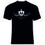 Siyah dijital baskılı t shirt