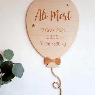 Kişiye Özel Yenidoğan Bilgi Panosu