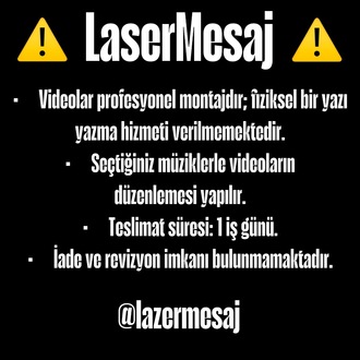 PREMİUM 2 DUBAİ BURJ KHALIFA FOTOĞRAF + LAZER MESAJ VİDEO MONTAJ
