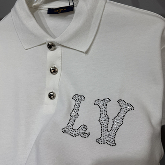Louis Vuitton Taşlı Polo Yaka