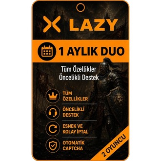 1 Aylık Duo Key (2 Oyuncu)