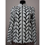 White Leather Leaf Jacket for Women [Design 04]