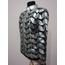 Silver Women Leather Leaf Jacket [Design 01]