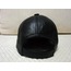 Porsche Patched Black Leather Hat Cap Adjustable Baseball with Embroidery Badge Logo Emblem 