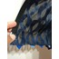 Blue Leather Leaf Jacket for Woman [Design 05]