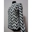 White Snake Pattern Leather Leaf Jacket for Women [Design 04]