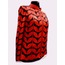 Red Women Leather Leaf Jacket [Design 01]