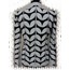 White Women Leather Leaf Jacket [Design 01]