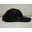 Porsche Patched Black Leather Hat Cap Adjustable Baseball with Embroidery Badge Logo Emblem 