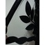 V Neck Blue Leather Leaf Women Jacket [Design 10]