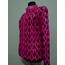 Pink Leather Leaf Jacket for Woman [Design 05]