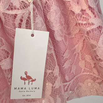 Mama luma pink gupur kız çocuk etek