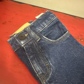 HB dark indigo erkek çocuk kot pantolon