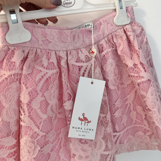 Mama luma pink gupur kız çocuk etek