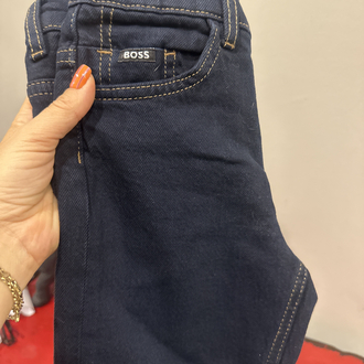 HB dark indigo erkek çocuk kot pantolon