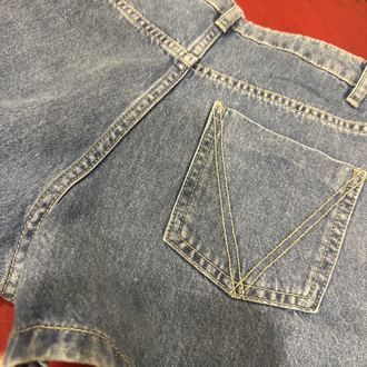 Zadig & Voltaire blue kız çocuk kot şort