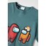 Among us erkek çocuk pijama takimi