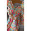 Zr colorfull woven kız çocuk elbise