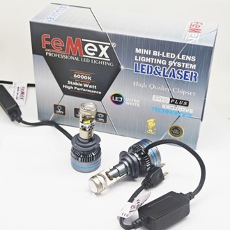 FEMEX Pro PLUS EXCLUSIVE Technology CSP LEXTAR Chipset H7 Mini Bi-Led Kendinden Mercekli Performans