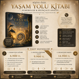 Yaşam Yolu Kitabı Kişiye Özel Kimlik & Potansiyel Analizi