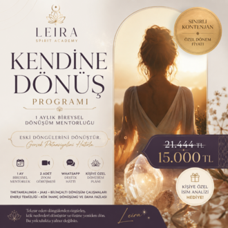 KENDİNE DÖNÜŞ PROGRAMI