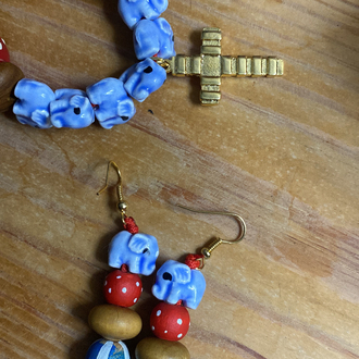 Christmas jewelry set